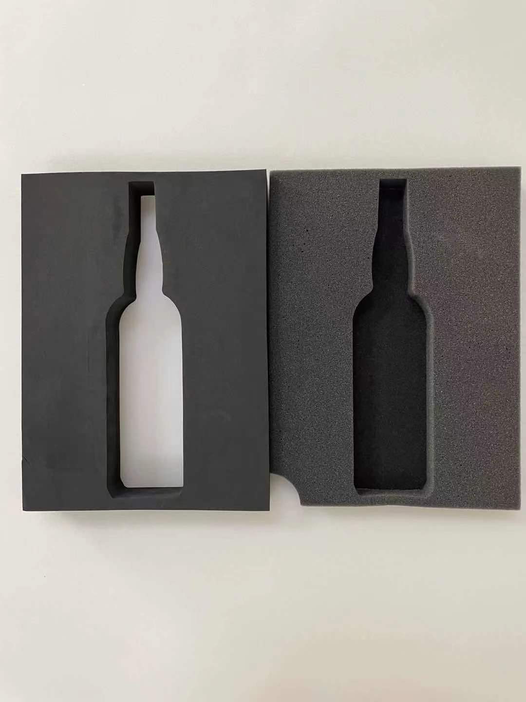 Anti-static foam flocking inner support for packaging, cosmetic box, wine box, toolbox, sponge inner lining full figure