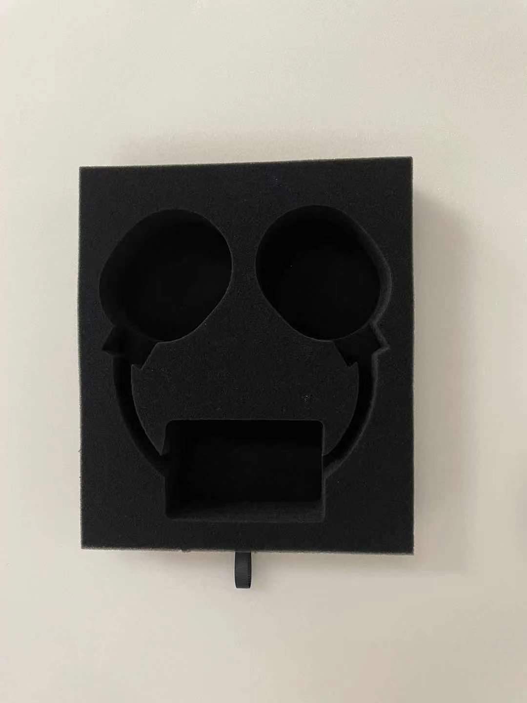 Factory-supplied black inner support, shock-absorbing and cushioning inner lining, high-density sponge packaging box inner lining and inner support Application Scenario