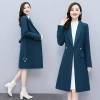 High-end woolen coat for women, mid-length, 2021 autumn/winter new style, fashionable and elegant, a slimming and form-fitting woolen coat for socialite Specification image