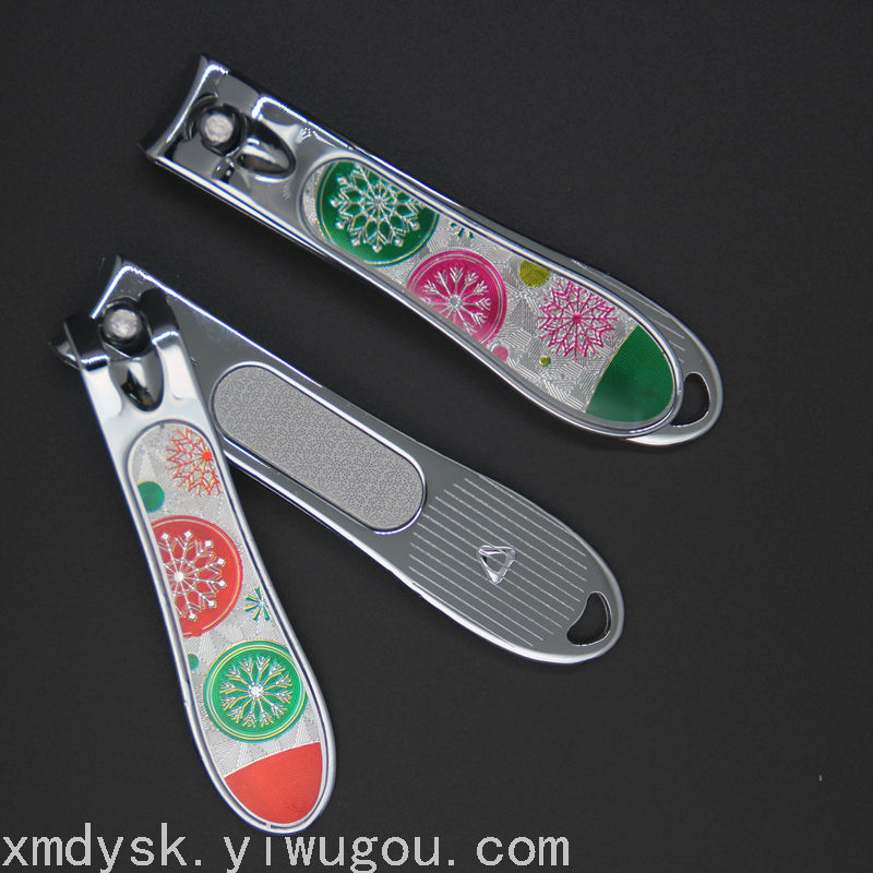 Xinmeida Large flat-mouthed nail clippers, nail cutters, nail files, adult nail clippers wholesale box set Item Picture