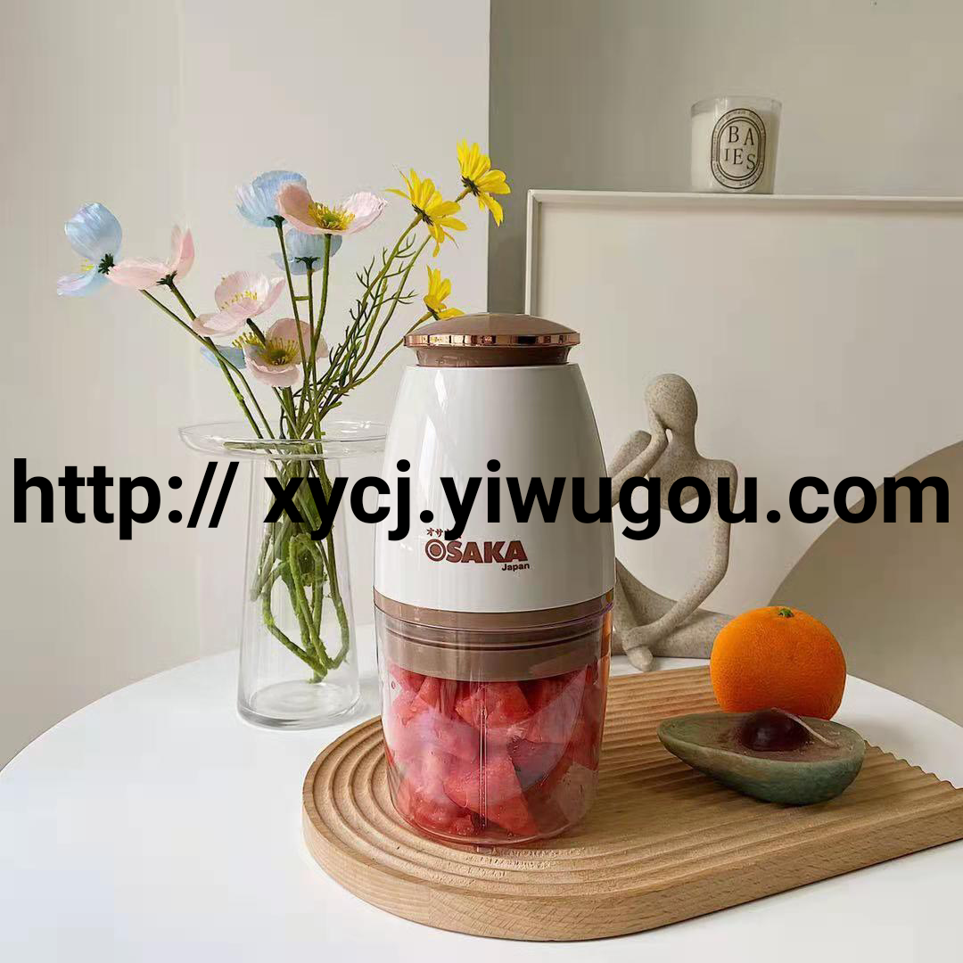 Multi-functional household electric meat grinder, baby complementary food machine, garlic puree juice blender, complementary food machine, and food mixer Application Scenario