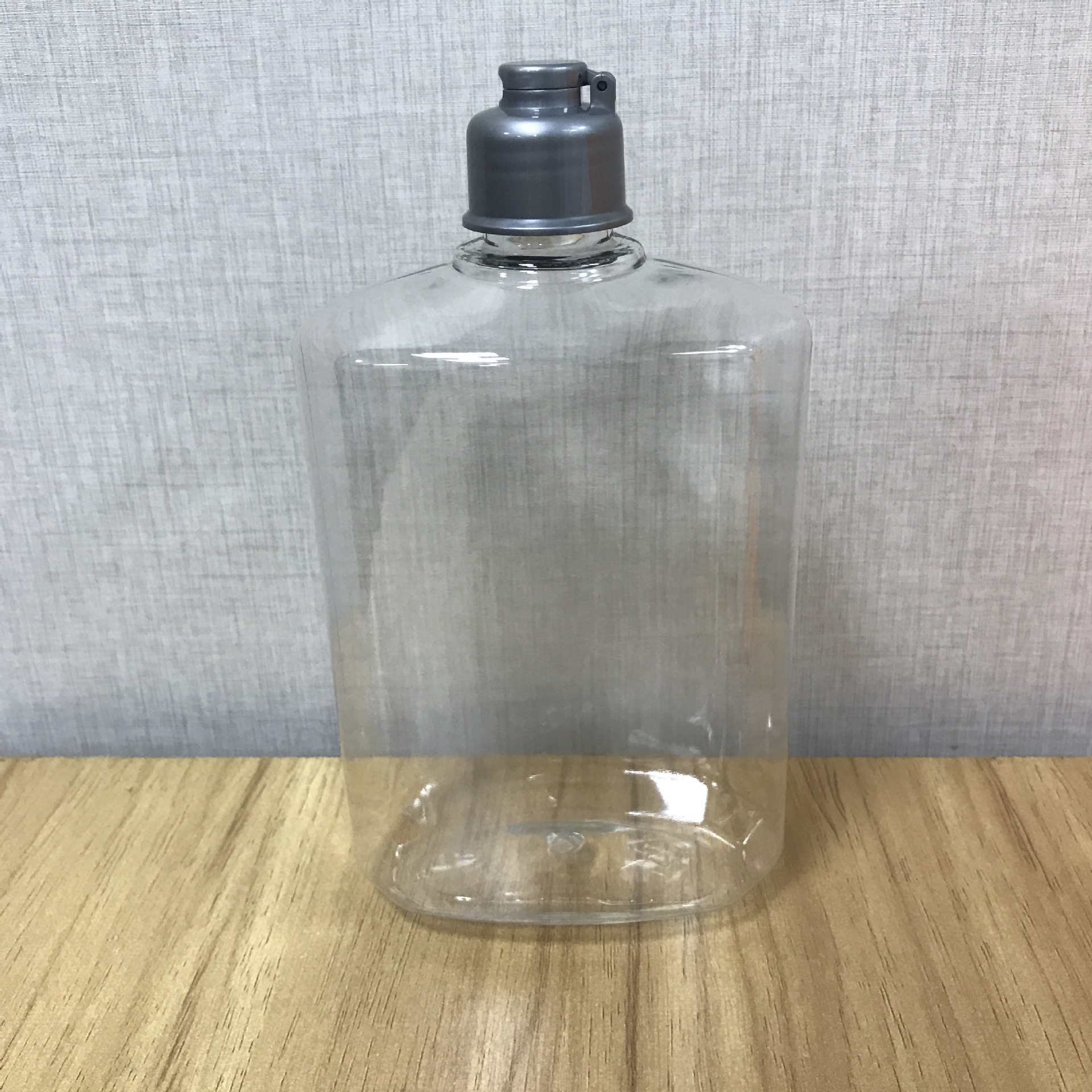500ml PET透明八角瓶 内衣裤清洗洁净原液瓶 配叮当翻盖