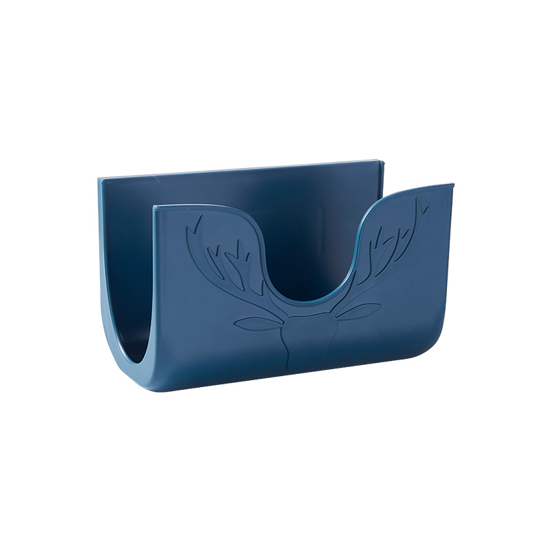 Kitchen storage rack, pot lid rack, fashionable non-drilling, bathroom tissue storage rack, multi-functional cutting board rack Item Picture