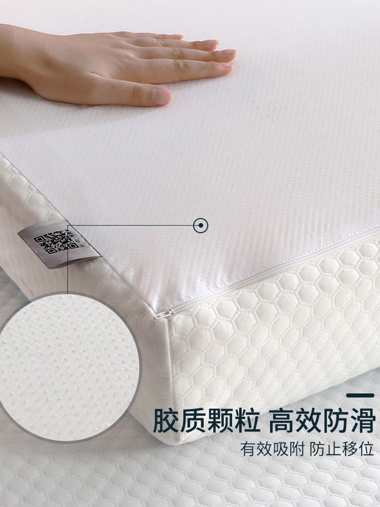 Gel memory foam mattress thickened with slow rebound, 1.5-meter bed, 1.8-meter student dormitory single tatami sponge soft pad Item Picture