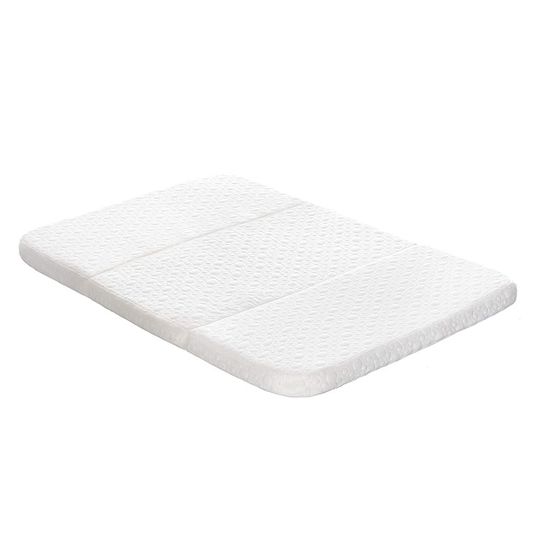 Baby three-fold memory foam mattress, baby play crawling pad, foldable baby cradle back support mattress Application Scenario