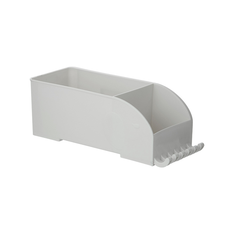 Multi-functional suction cup storage rack, bathroom washbasin, cosmetic storage rack, wall-mounted suction storage rack without drilling holes Item Picture