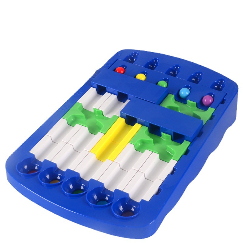 Cross-border children's logic maze puzzles, route finding DIY educational board game toys, board game challenge toys Item Picture