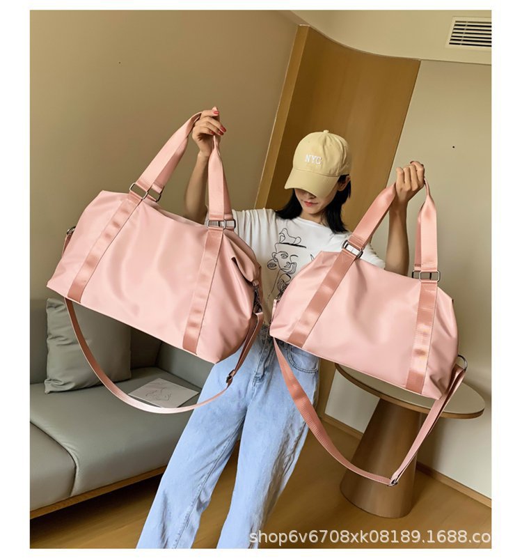 2020 new Korean fashion sports fitness bag Oxford cloth yoga travel bag outdoor gloves luggage bag
