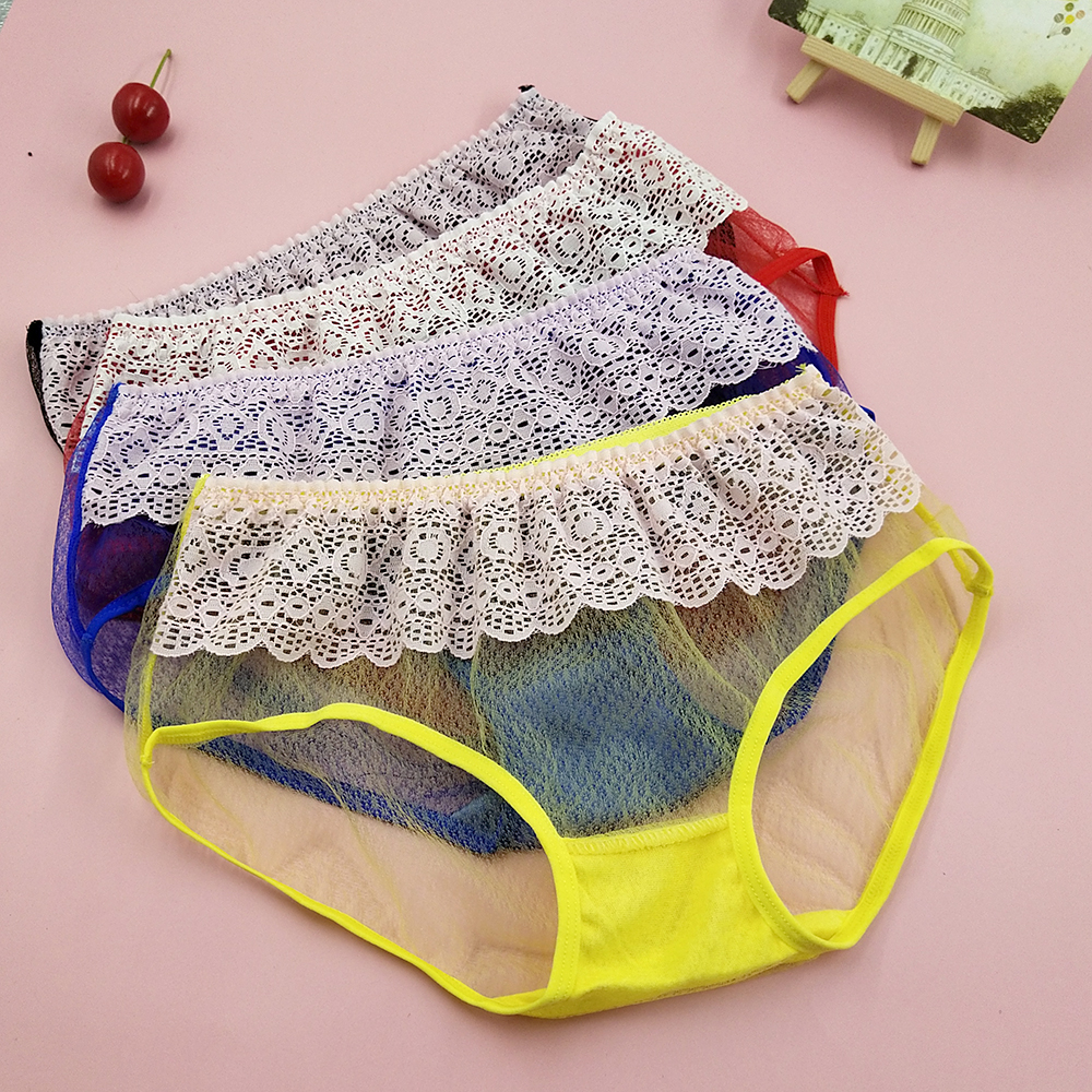 Lace sexy cutout promotion price cheap nightclub night market women's underwear wholesale 5618 Specification image