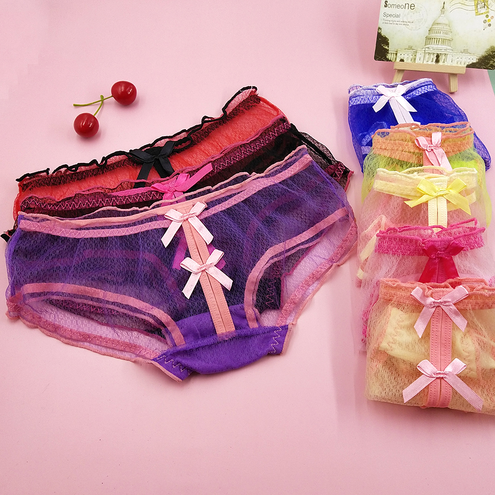 Low-rise sexy night club night market ladies cut-out panties 5616