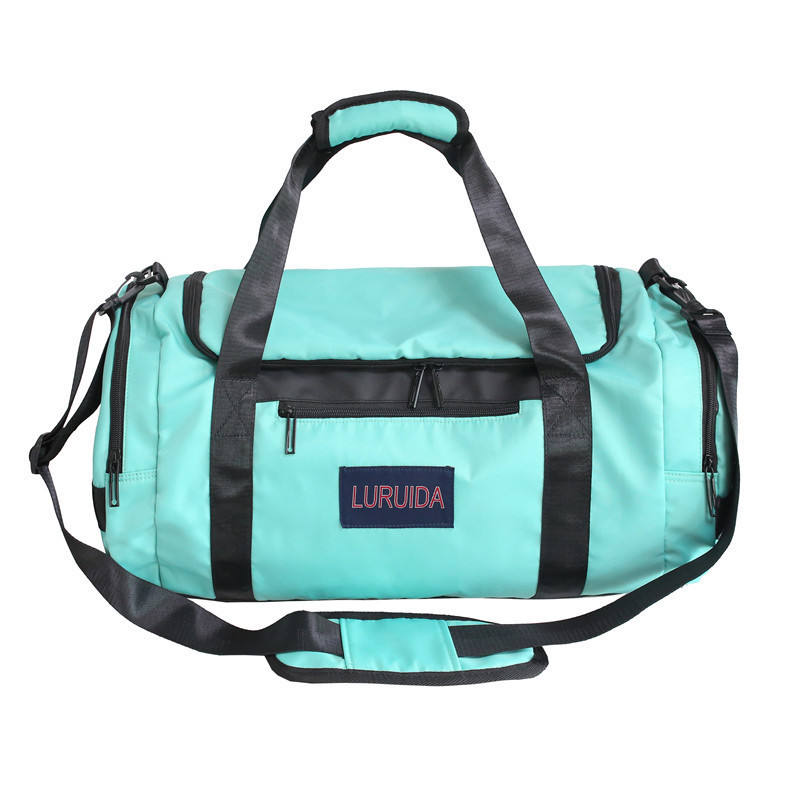 Wholesale fashionable men's handbags, sports training and fitness bags, large-capacity travel bags, storage bags, dry and wet separation bags Item Picture