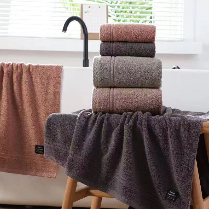 Cinco estrellas hotel toalla de algodón para lavar la cara sin perder el pelo doméstico absorbente 100% algodón para hombres y mujeres pareja engrosada limpiador facial Item Picture