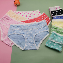Polka dot print ladies cute panties Girls Shorts wholesale 7513