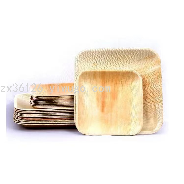 Disposable square plates can be customized