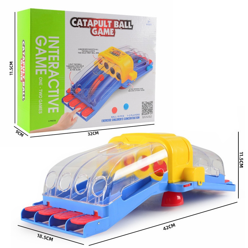 Cross-border tabletop game, desktop catapult basketball machine, indoor two-player interactive teaching tabletop game toys for children Application Scenario