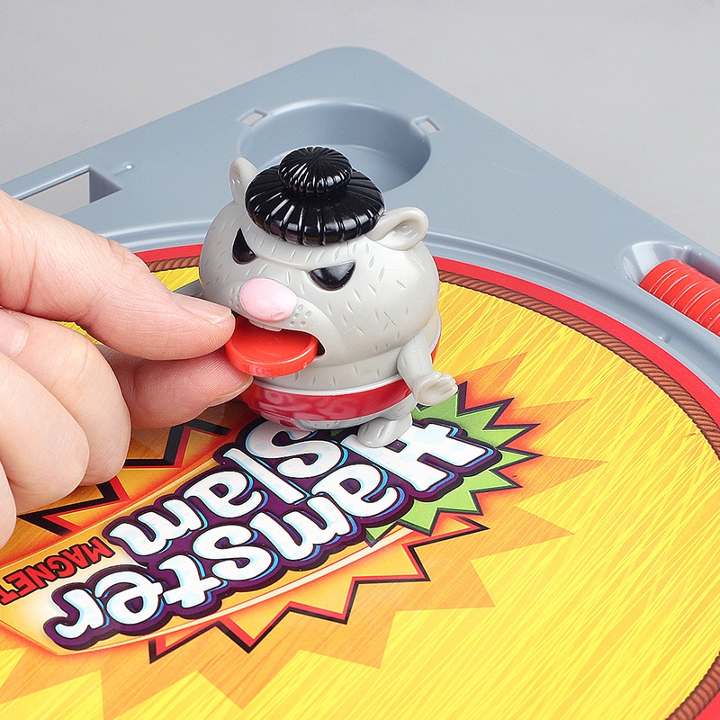Novel hamster sumo, children's double wrestling match, video game, parent-child gathering, interactive battle board game toys wholesale Application Scenario