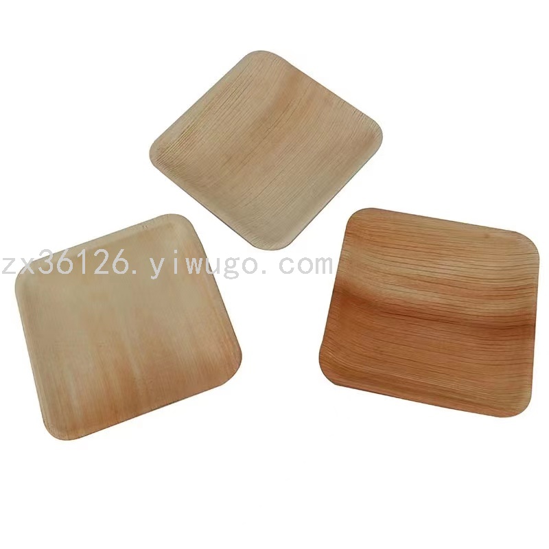 Disposable square plates can be customized