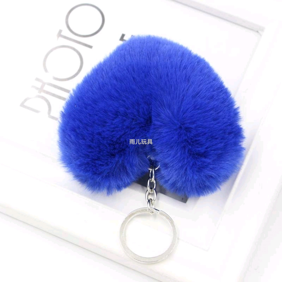 Valentine's Day pendants, heart-shaped plush toys, keychains, Maomao heart-shaped pendants, keychains, bags, keychains Specification image