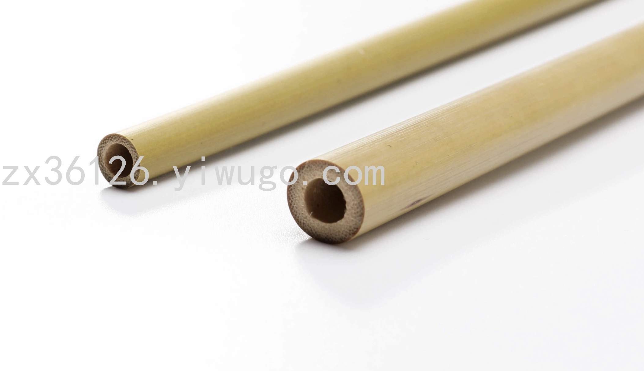 Natural environmental protection bamboo straw