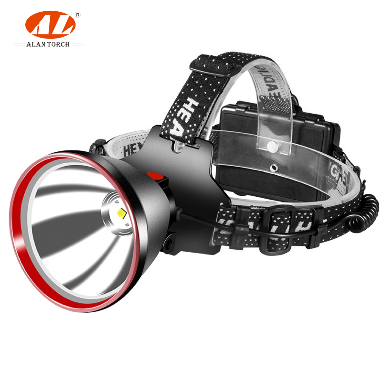 Langminus bulb strong lighting headlight Fishing headlight Miner headlight