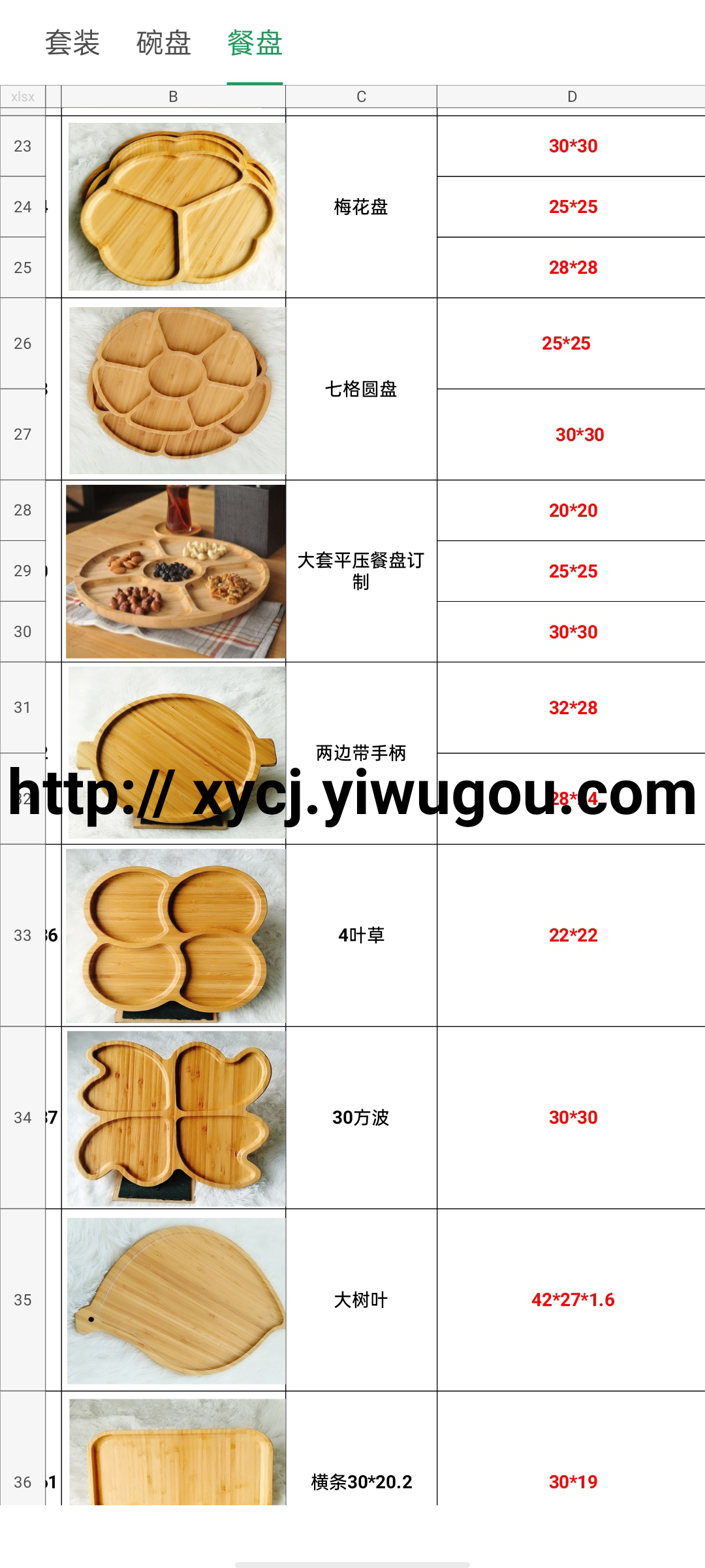 New best-selling wooden trays and wooden seasoning jars details Picture