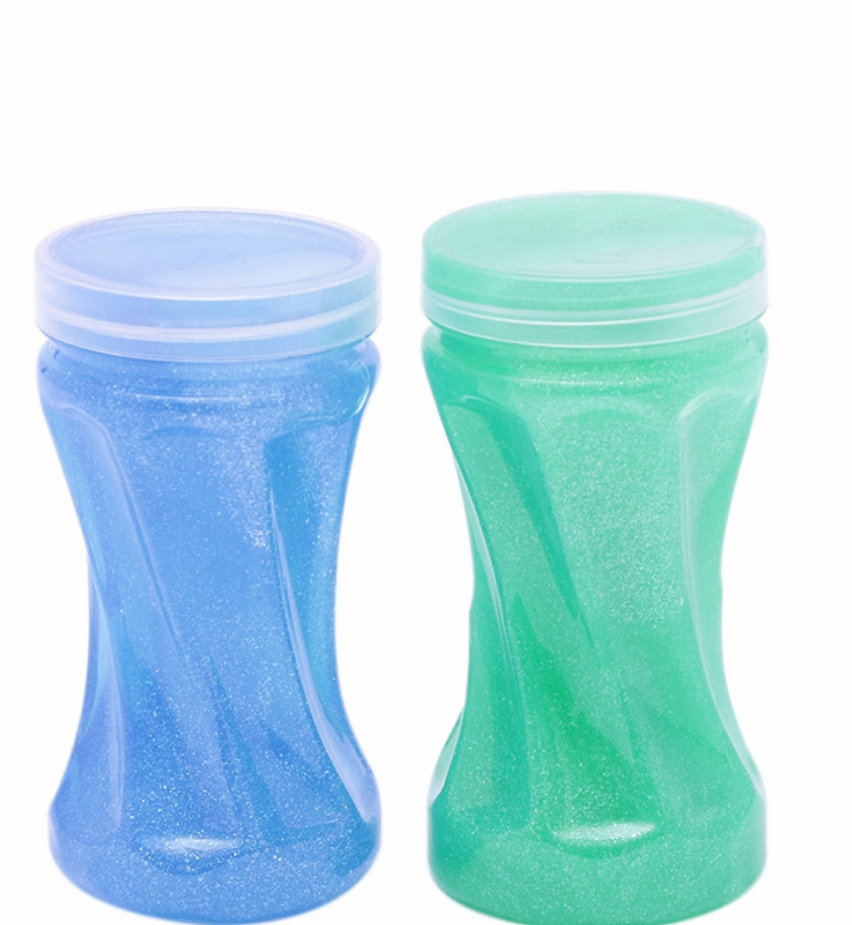 地摊新奇玩具起泡胶气泡胶原液解压泥史莱姆彩泥休闲玩具