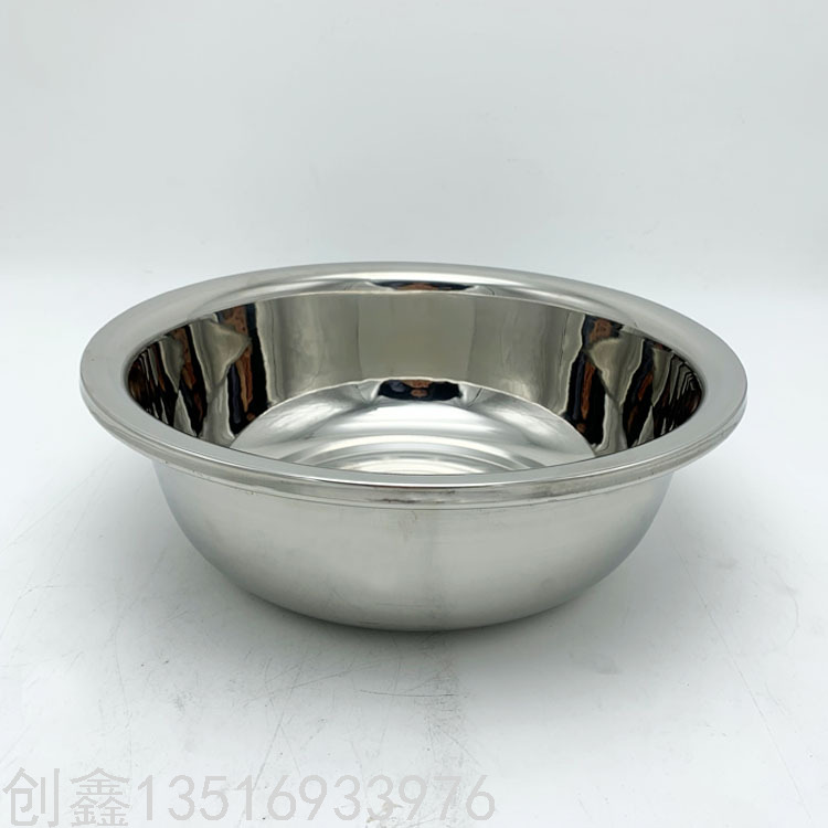 Stainless steel basin cutlery kitchenware Stainless steel bowl for baking multi-size 45-80cm Application Scenario