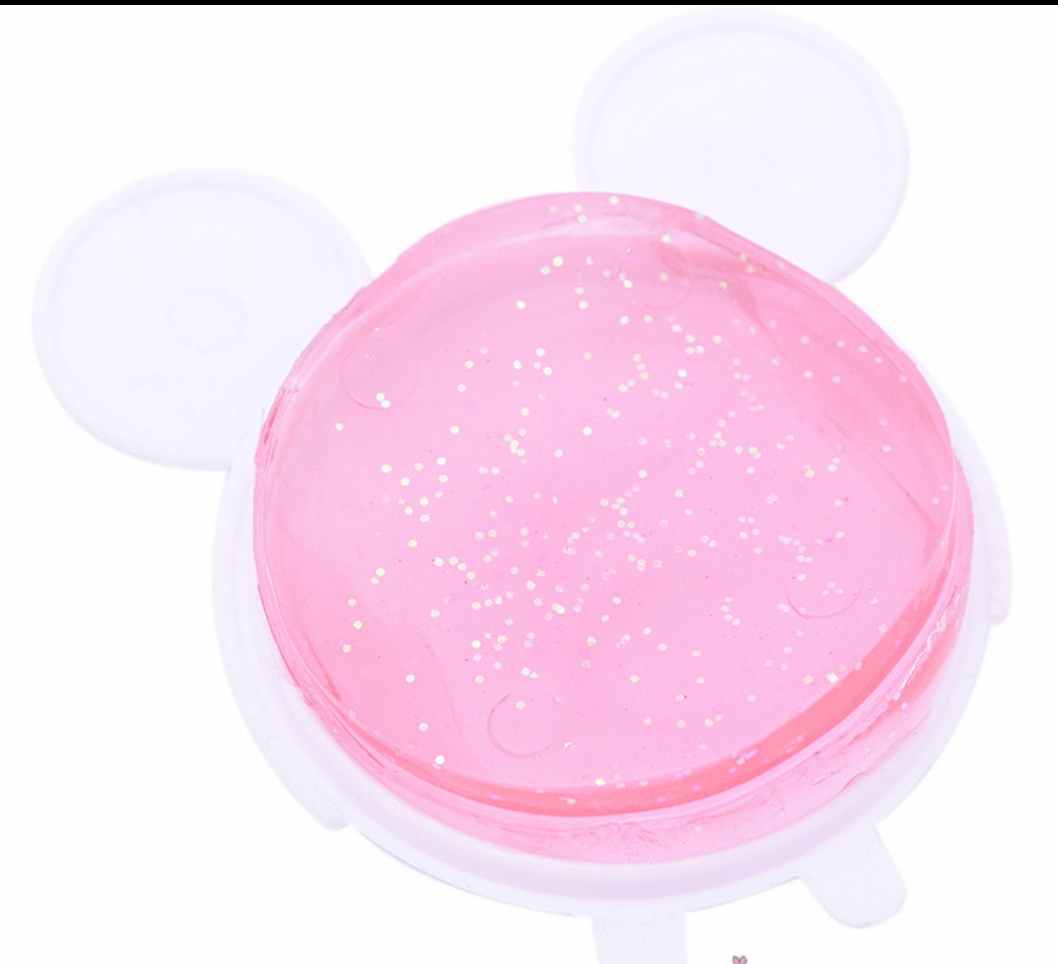 Crystal Clay Children slime non-toxic nose Rubber Clay Safety color clay cute expression girl toy thumbnail
