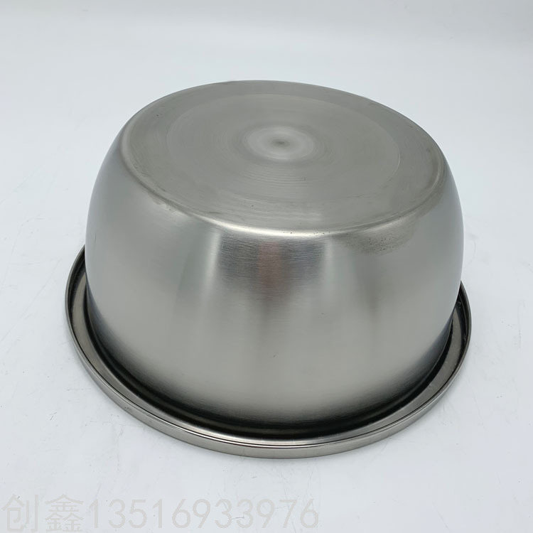 Stainless steel basin cutlery kitchenware Stainless steel bowl for baking multi-size 45-80cm details Picture
