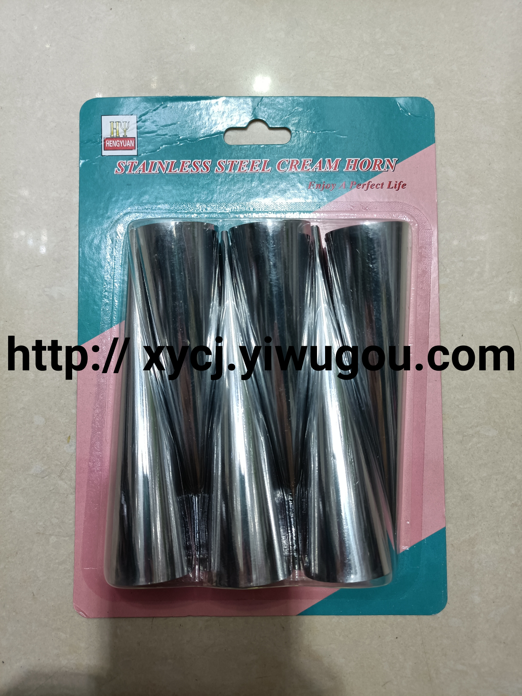 3-piece butter croissant set, 6-piece butter croissant set, triangular conical croissant bread baking tool, Danish tube