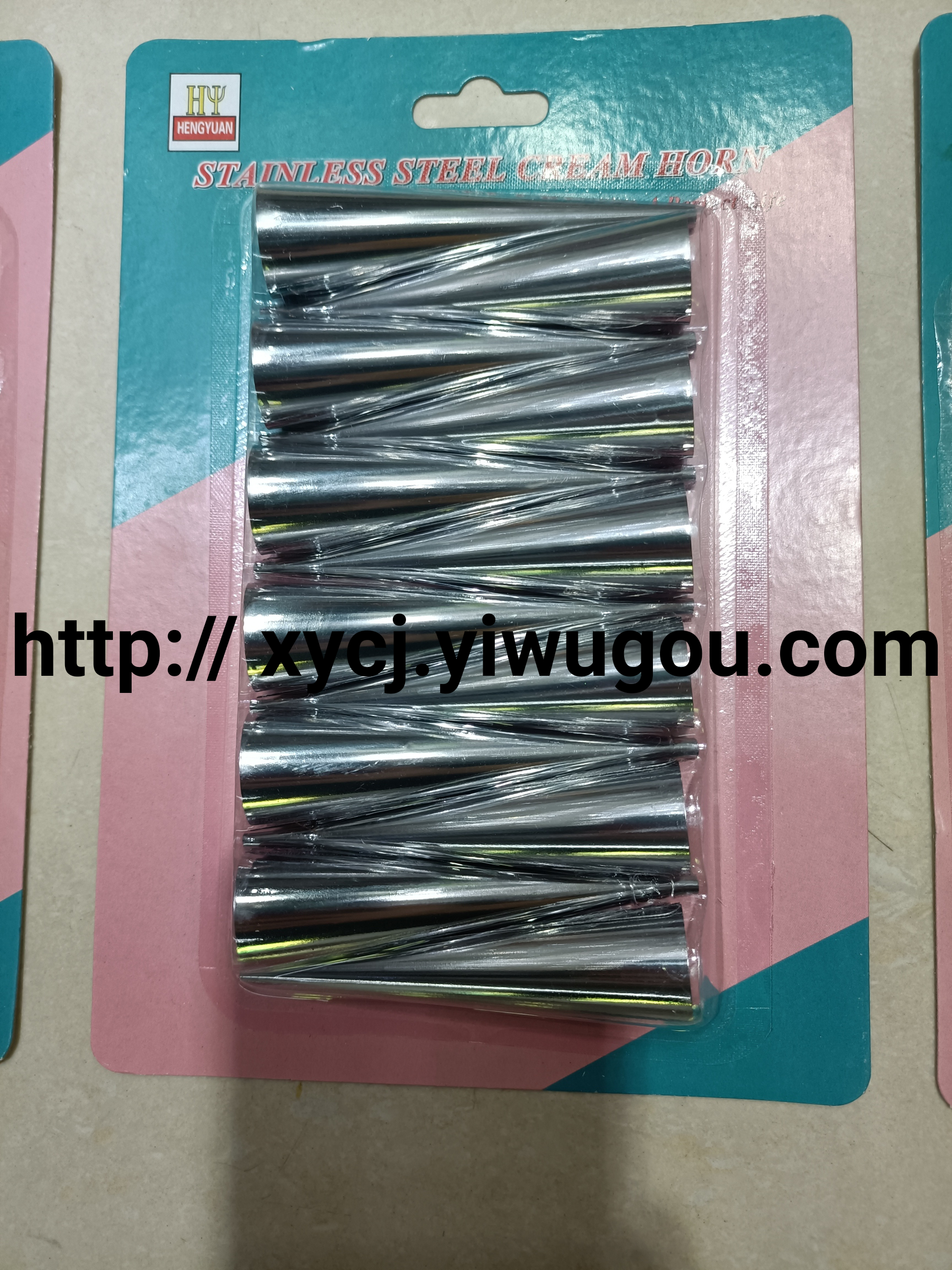 3-piece butter croissant set, 6-piece butter croissant set, triangular conical croissant bread baking tool, Danish tube Specification image