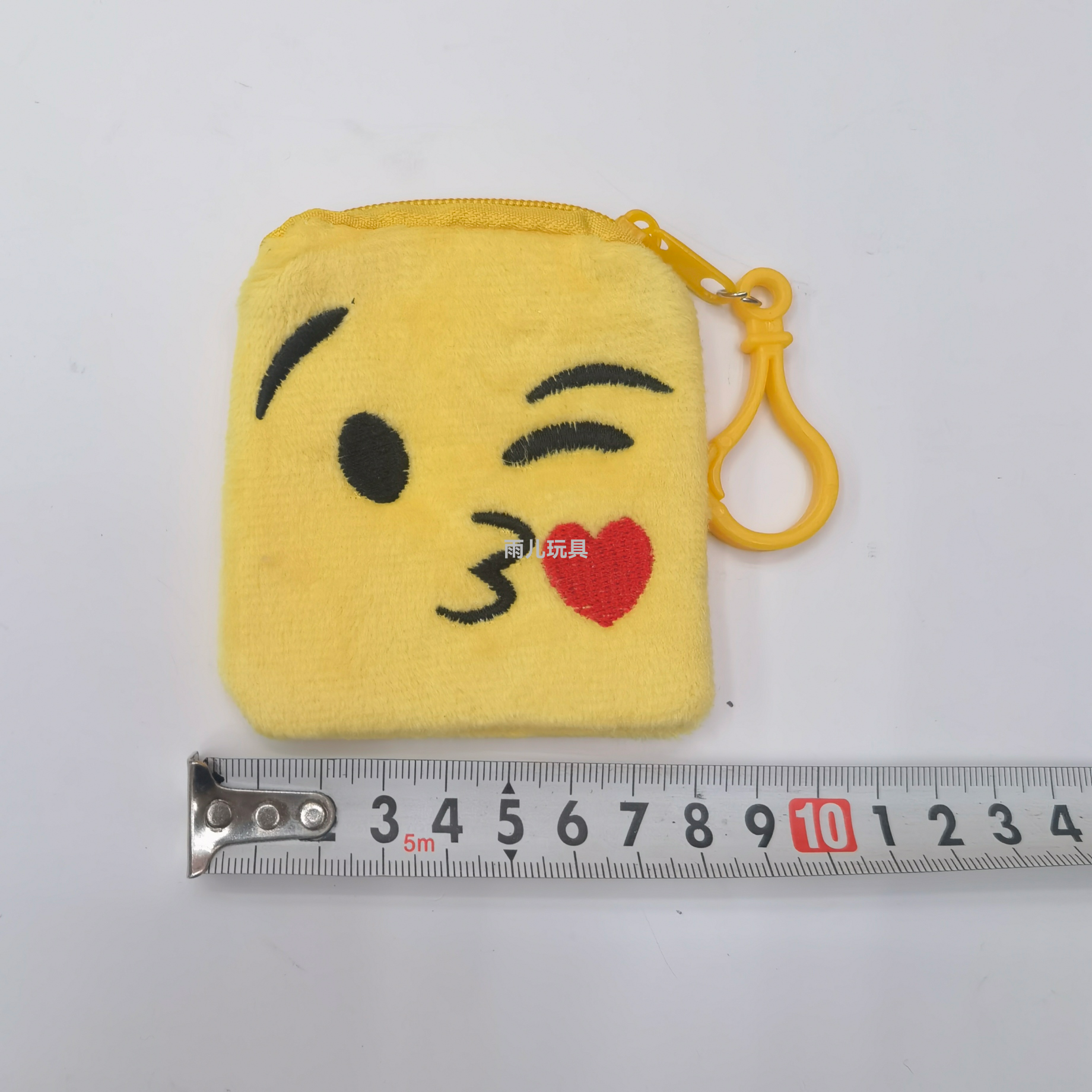 Plush toy bag, expression coin purse, square expression coin purse, 8cm expression coin purse, square change bag Item Picture