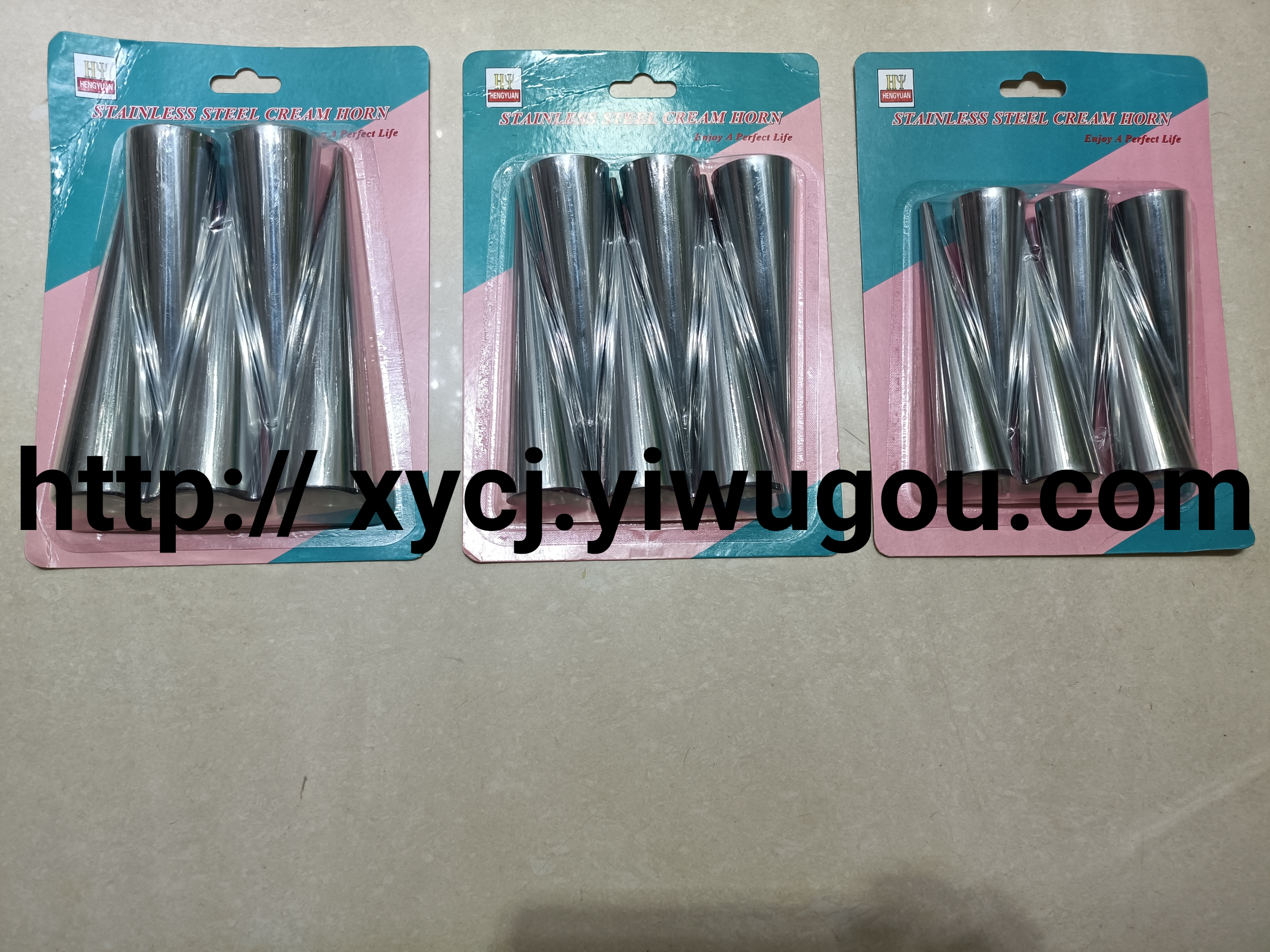 3-piece butter croissant set, 6-piece butter croissant set, triangular conical croissant bread baking tool, Danish tube Application Scenario