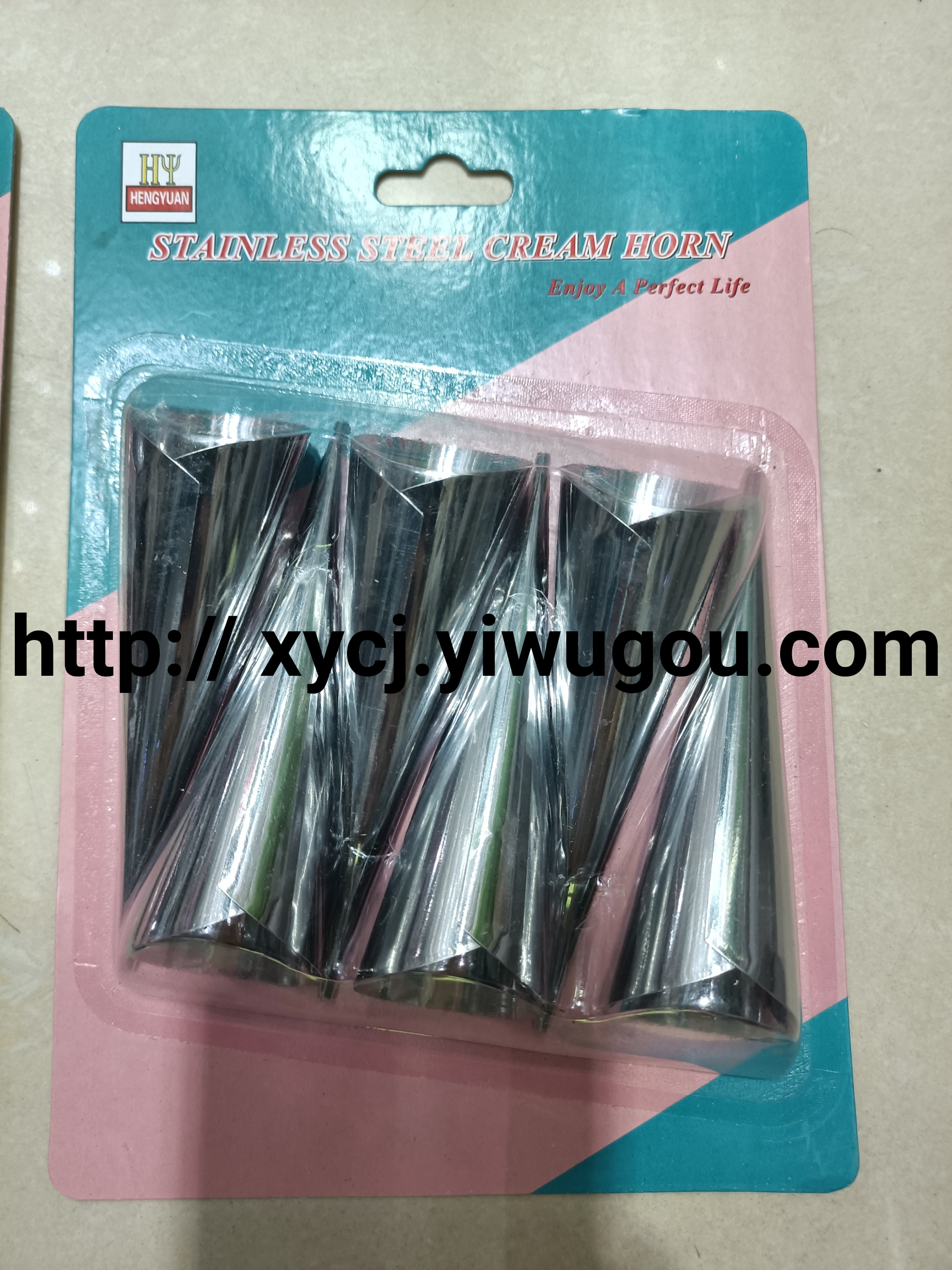 3-piece butter croissant set, 6-piece butter croissant set, triangular conical croissant bread baking tool, Danish tube details Picture