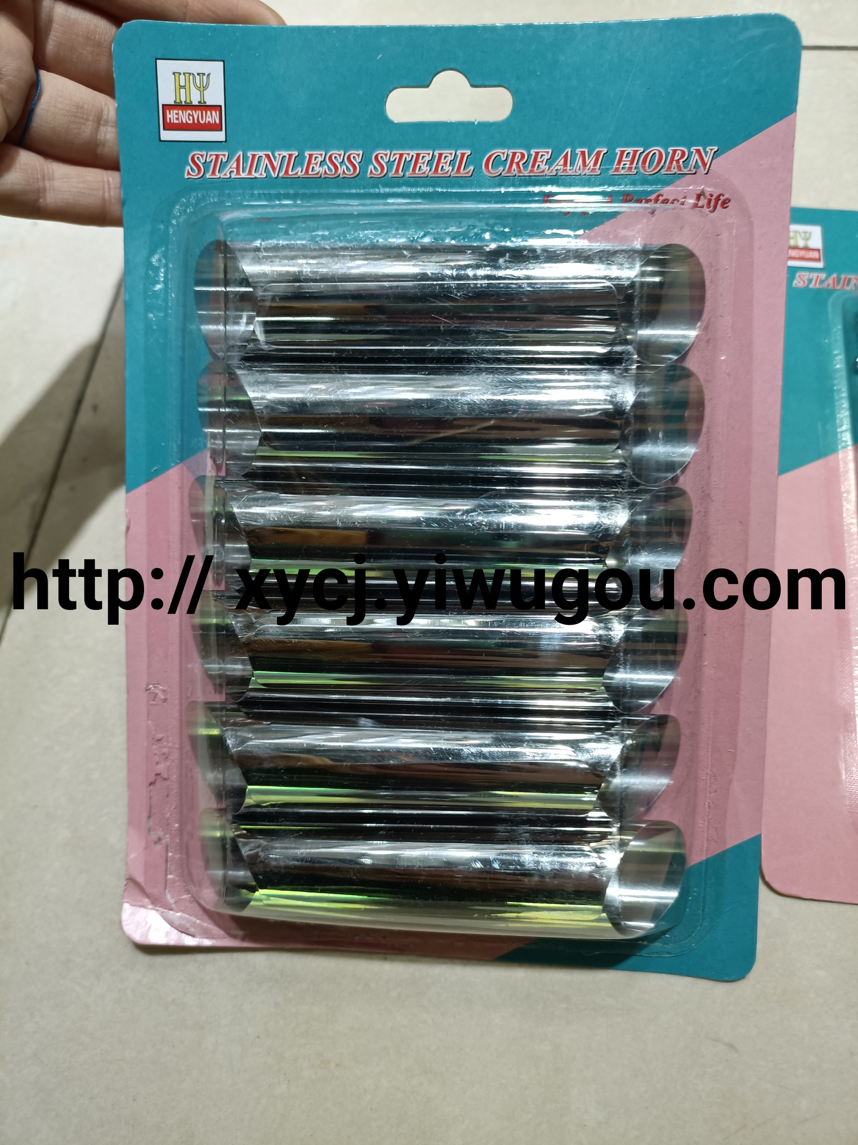 3-piece butter croissant set, 6-piece butter croissant set, triangular conical croissant bread baking tool, Danish tube Item Picture