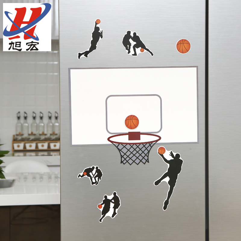 Cross-border erasable magnetic whiteboard, fridge magnet, message board, ins notes, soft magnetic sticker, schedule plan, calendar details Picture