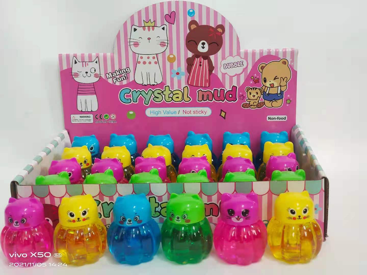 Slime decompression mud Stamp Mud factory direct DIY toys Slime, crystal mud, silly Putty