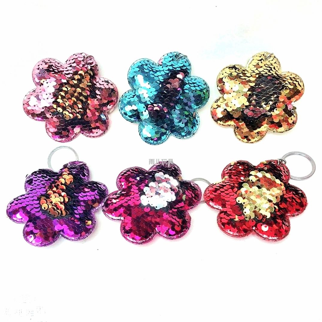 Plush toy ultrasonic pendant, frog sequin pendant, plush sequin cartoon pendant, flower sequin pendant Application Scenario