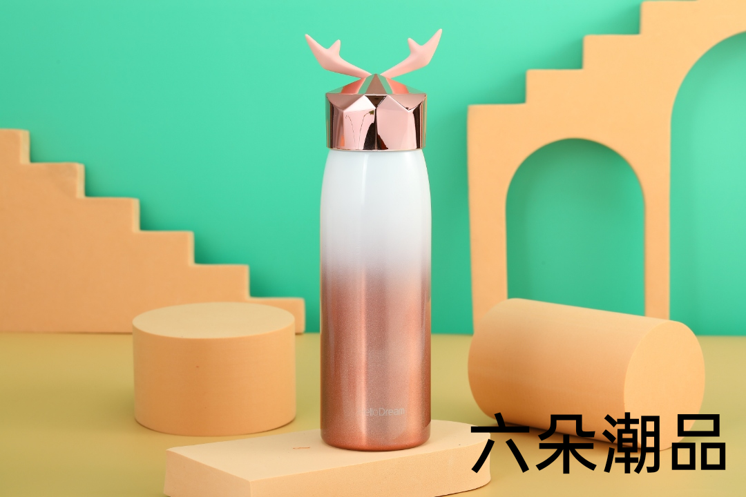 渐变保温杯/硅胶保温杯/随手保温杯细节图