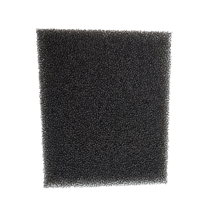 Customizable black honeycomb mesh sponge sheet fine-pore dust filter sponge blocks can be cut and processed Item Picture
