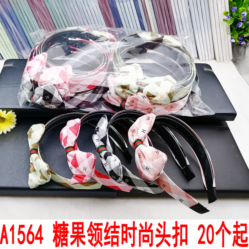 A1564 Candy Bow Tie, Fashionable headband, Hair band, Hair clip, Hair Accessory, Headwear, two-yuan store