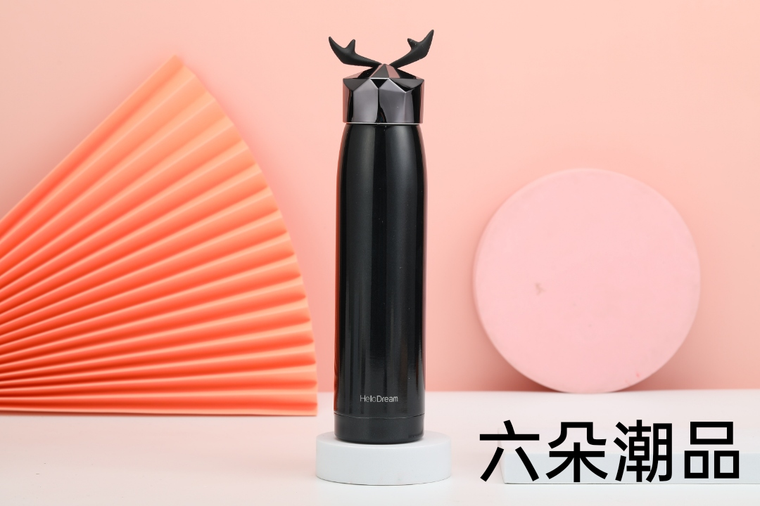 硅胶提手保温/大容量保温杯/学生随手保温细节图