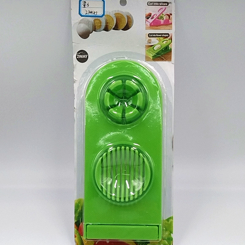 Plastic multi-functional egg slicer, kitchen egg slicer, baking small tool details Picture