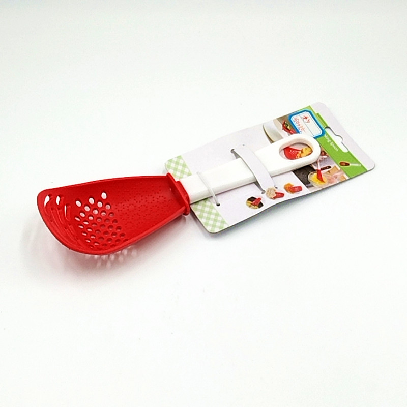 Kitchen multi-functional grinding and cooking spoon, mashing and draining spoon, ginger and garlic grinding spoon, household mashed potatoes and stir-frying spatula details Picture