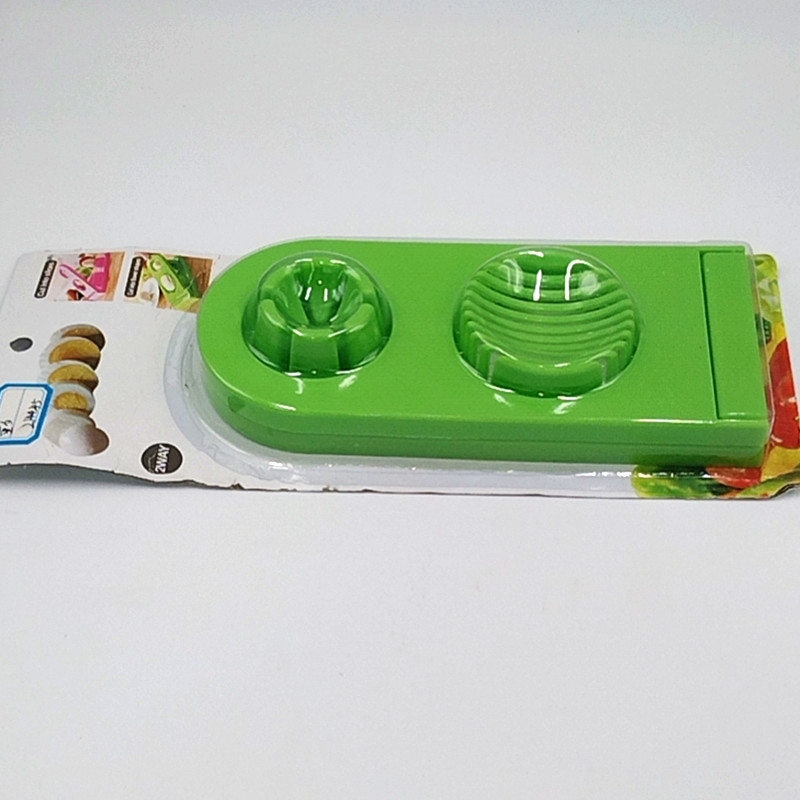 Plastic multi-functional egg slicer, kitchen egg slicer, baking small tool Item Picture