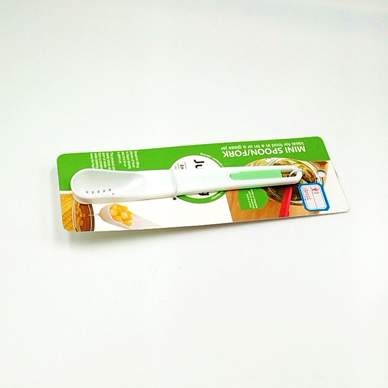 Plastic double-headed multi-functional fork, spoon and strainer for kitchen small tools details Picture