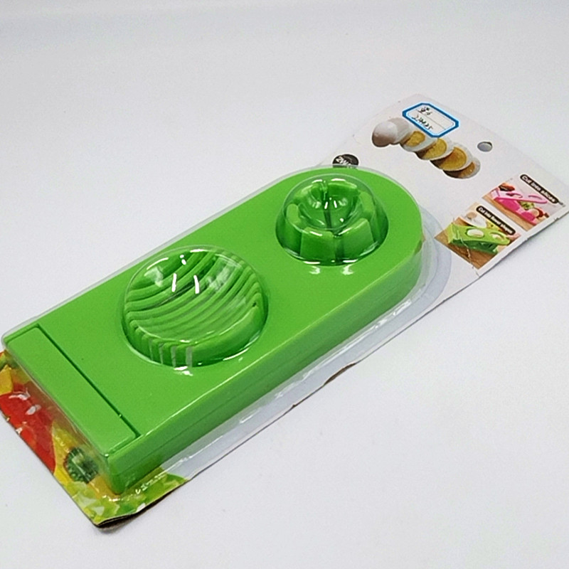Plastic multi-functional egg slicer, kitchen egg slicer, baking small tool Application Scenario