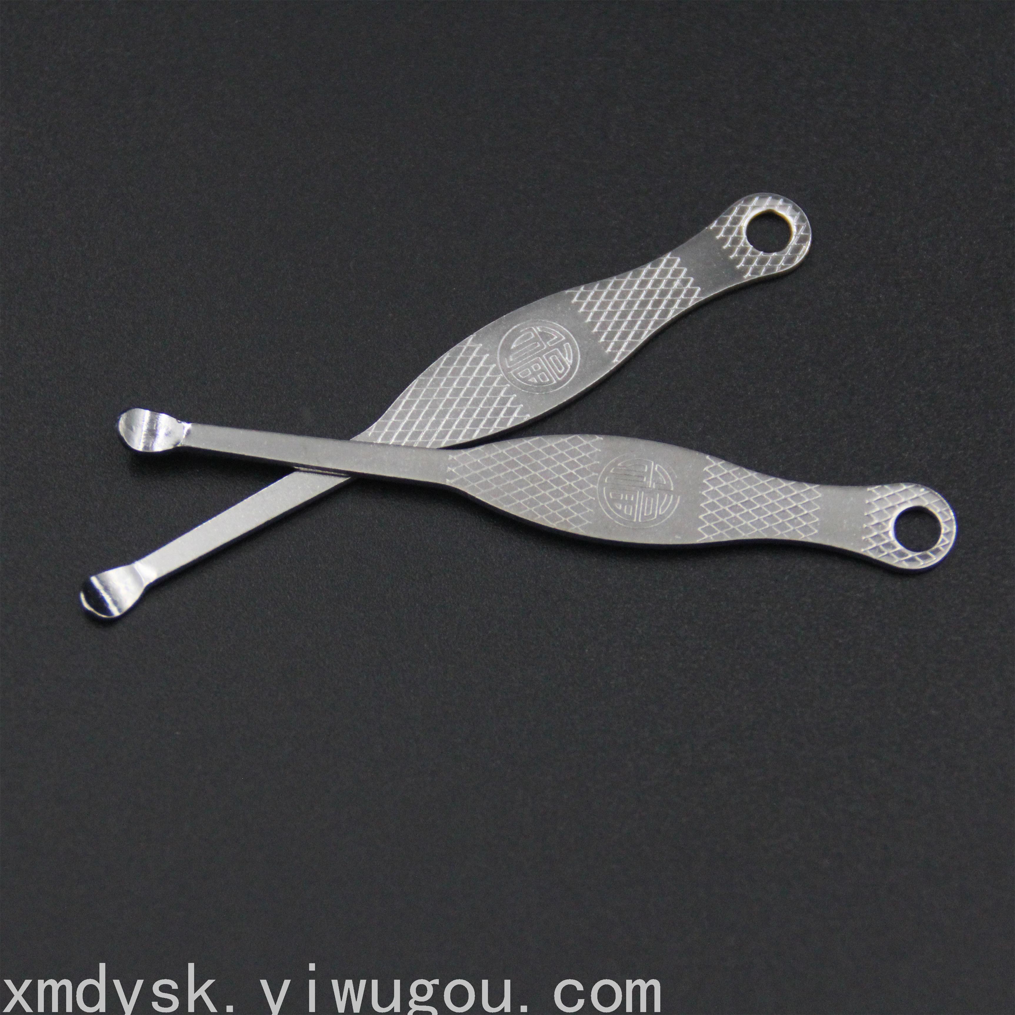 Engraved ear scoops, simple and portable, household ear scoops, supermarket street stall wholesale, ear cleaning magic tool 1026 Specification image