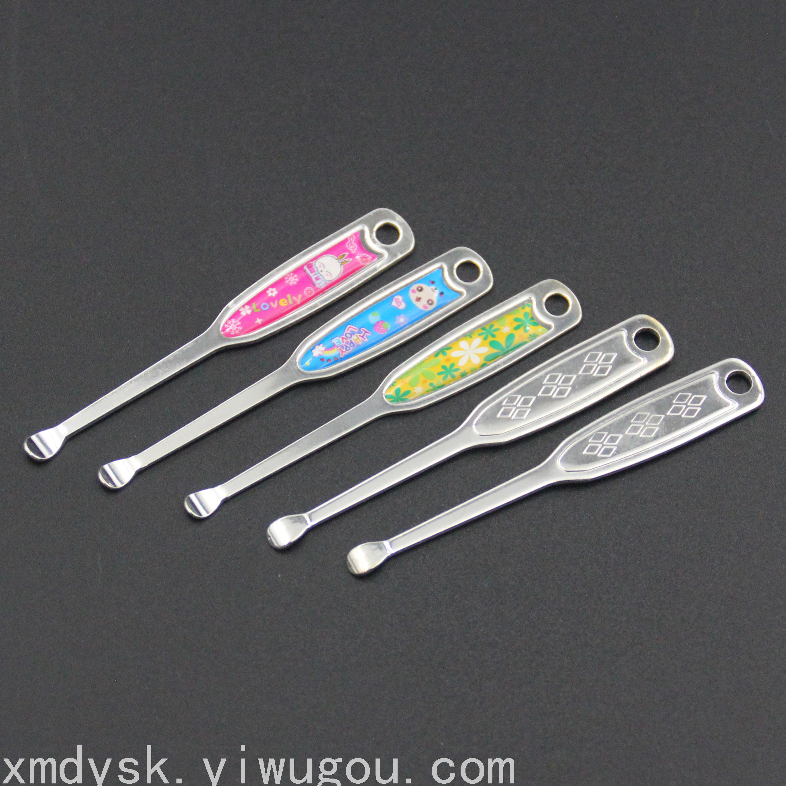 Xinmeida A008 Silver Cartoon ear scoop, creative and cute ear scoop, ear picker, ear picking tool for removing earwax