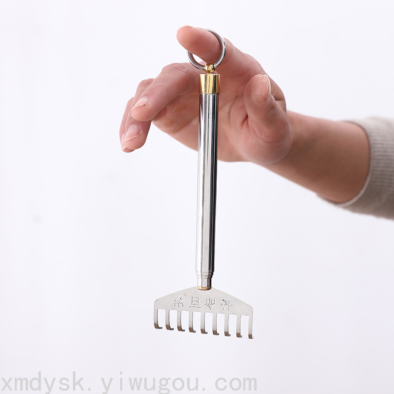 不锈钢伸缩不求人挠痒抓纯铜养养挠老头乐抠背止痒神器老年人抓痒